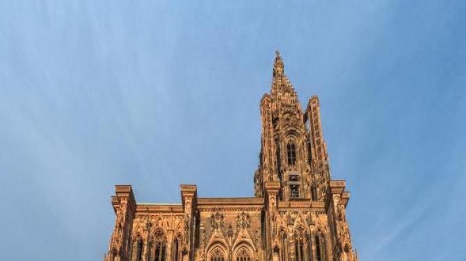 Кафедральный собор Страсбурга (Cathédrale Notre-Dame de Strasbourg), Эльзас (Alsace)